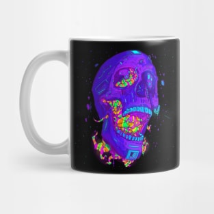 Tokebi's Skull Virus Scifi Mug